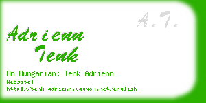 adrienn tenk business card